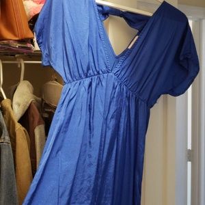 Blue dress